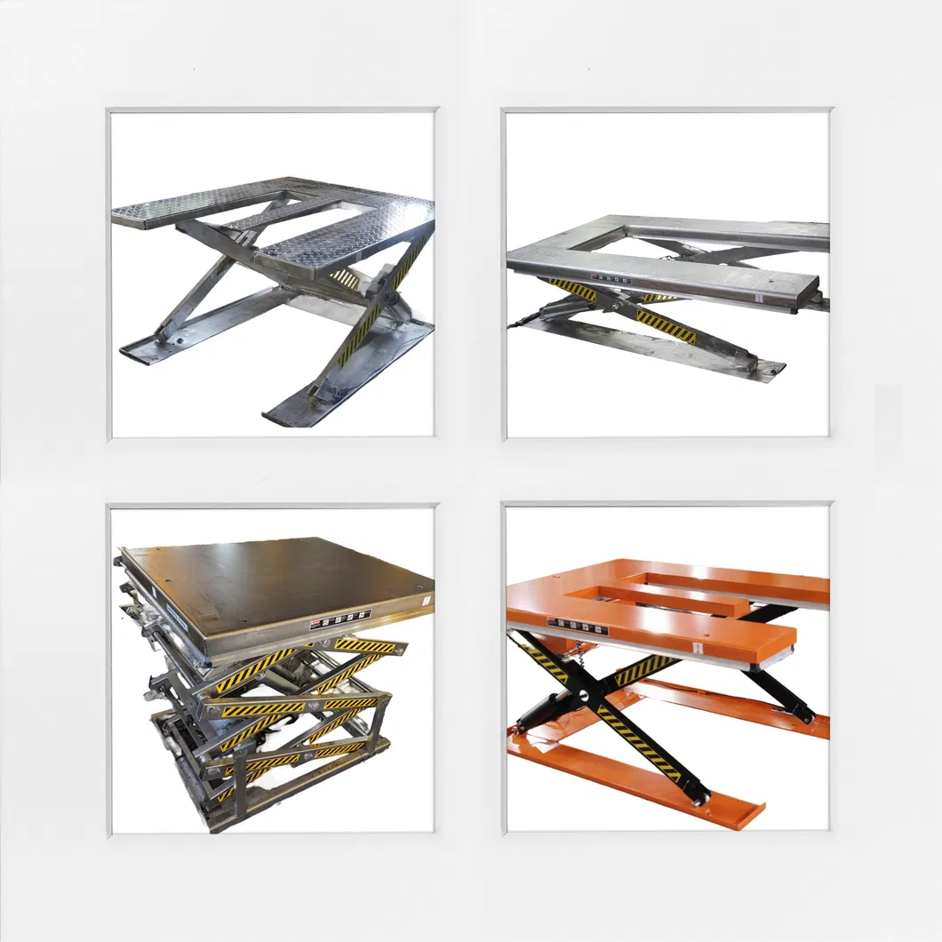 E type Table and Stainless Steel Lift Table