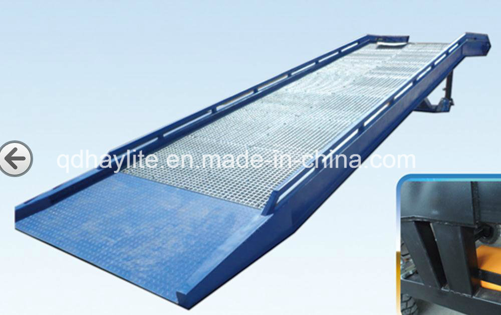 10 Ton Heavy Duty Adjustable Hydraulic Forklift Mobile Container Loading Ramp