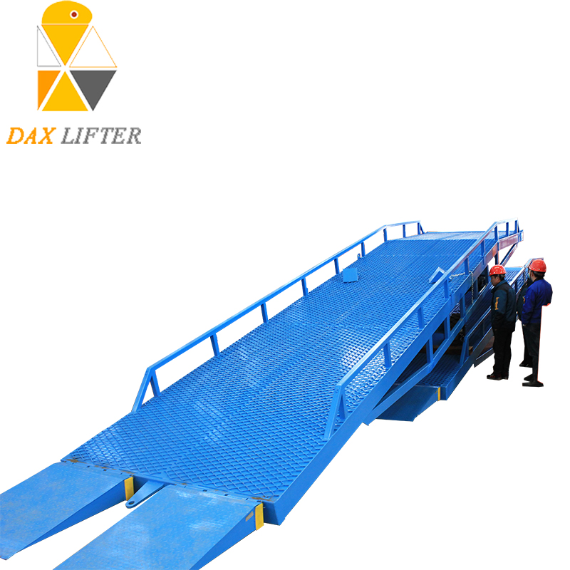 Electric Mobile Container Truck Loading Platform Lift Hydraulic Unloading Dock Ramp