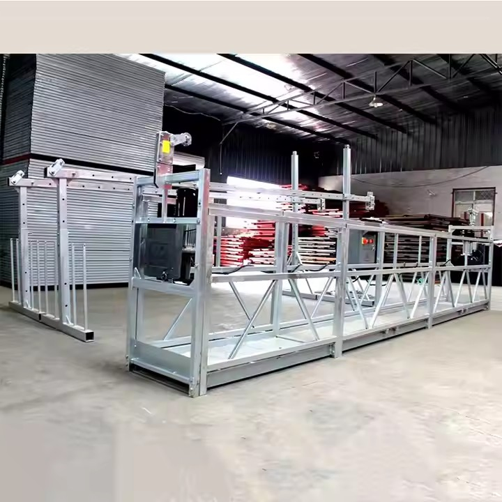 Heavy-Duty Galvanized Electric Suspended Work Platforms for Efficient Lifting