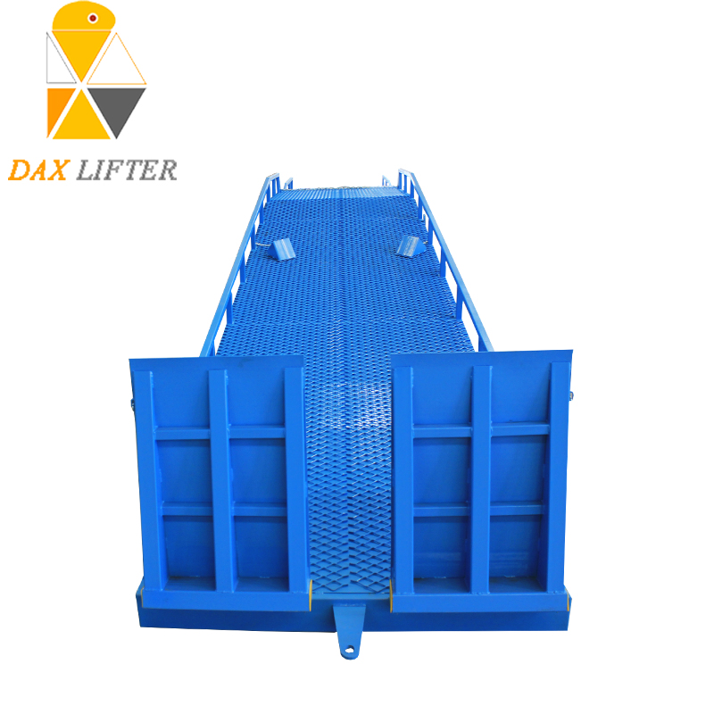 Electric Mobile Container Truck Loading Platform Lift Hydraulic Unloading Dock Ramp