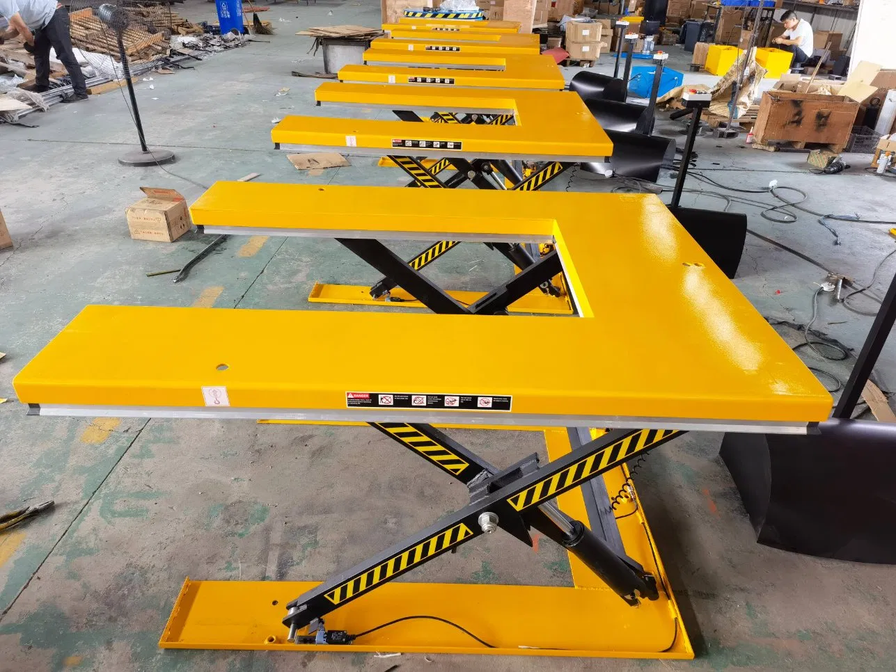 Stationary Lift Table Electric Type Lifting Platform Good Performance Warehouse Hydraulic