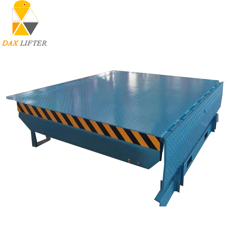 Warehouse Hydraulic Dock Ramp Fixed Dock Leveler Electric Stationary Loading