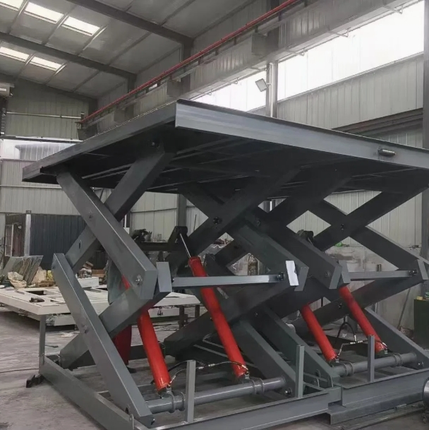 Electric Scissor Lift Table Stationary Fixed Hydraulic Electric Fixed Hydraulic Table Working Lifting Platform