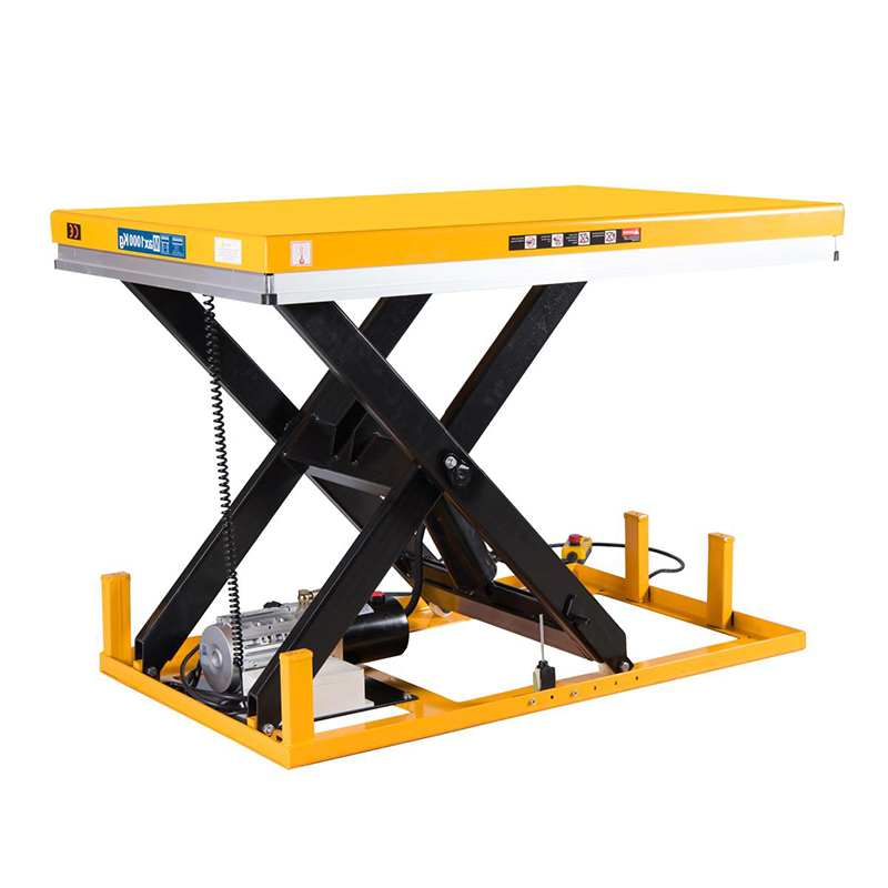 1000-4000kg Material Lifting Platform 1-4000mm Electric Stationary Hydraulic Scissor Lift Table