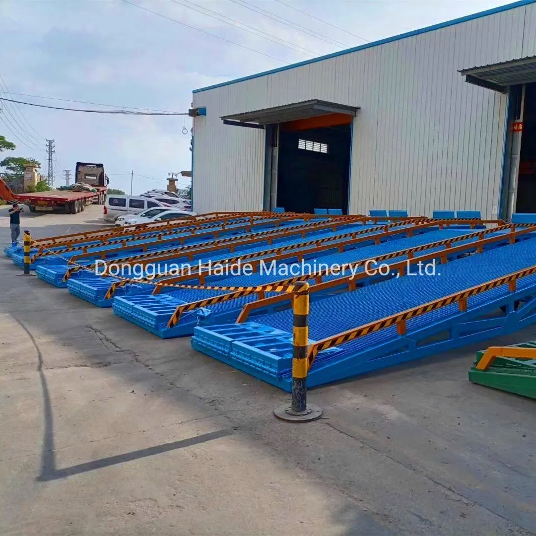 Ce-Approved 10ton/15ton/20ton Mobile Container Loading/Unloading Dock Yard Ramp