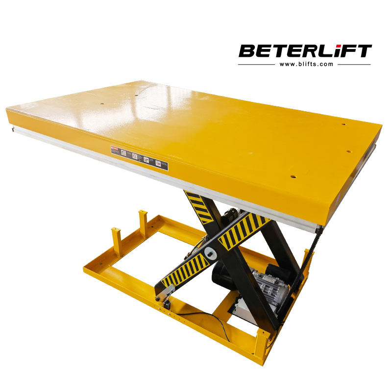 Hydraulic Stationary Platform with Cutom Load Capacity and Lifting Height