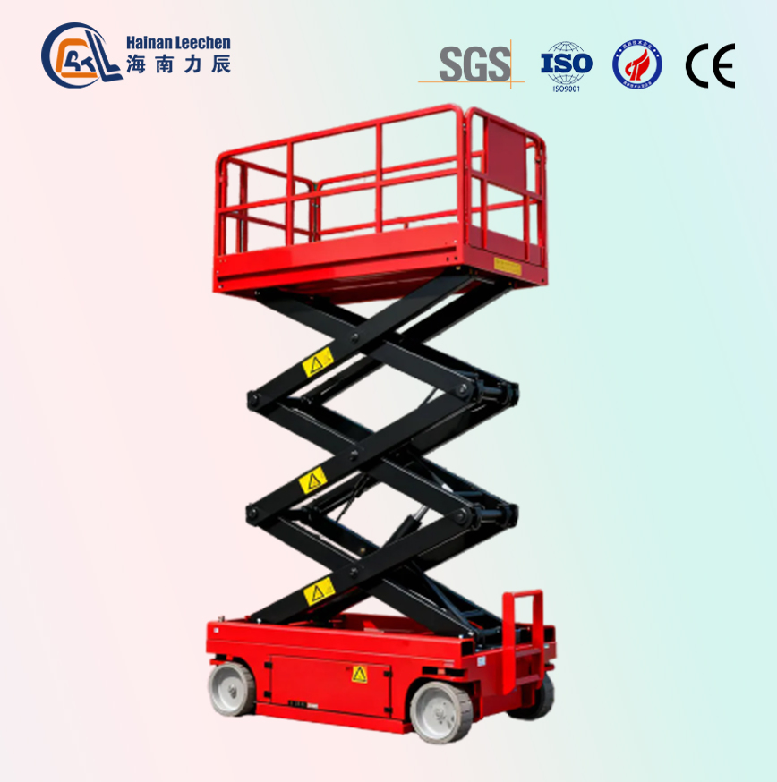 Heavy-Duty Lifting Platform for Outdoor Engineering Operations and Installation Work