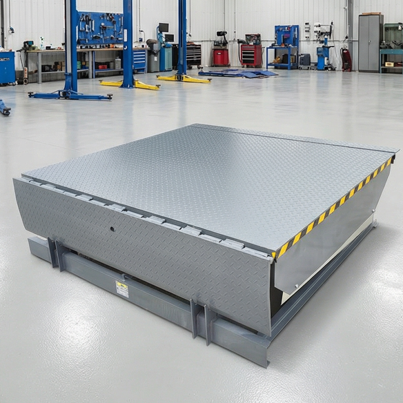 Kenvo Electric Hydraulic Dock Leveler Manufacturer Price Loading Equipment Loading Platform 10t for UAE Market