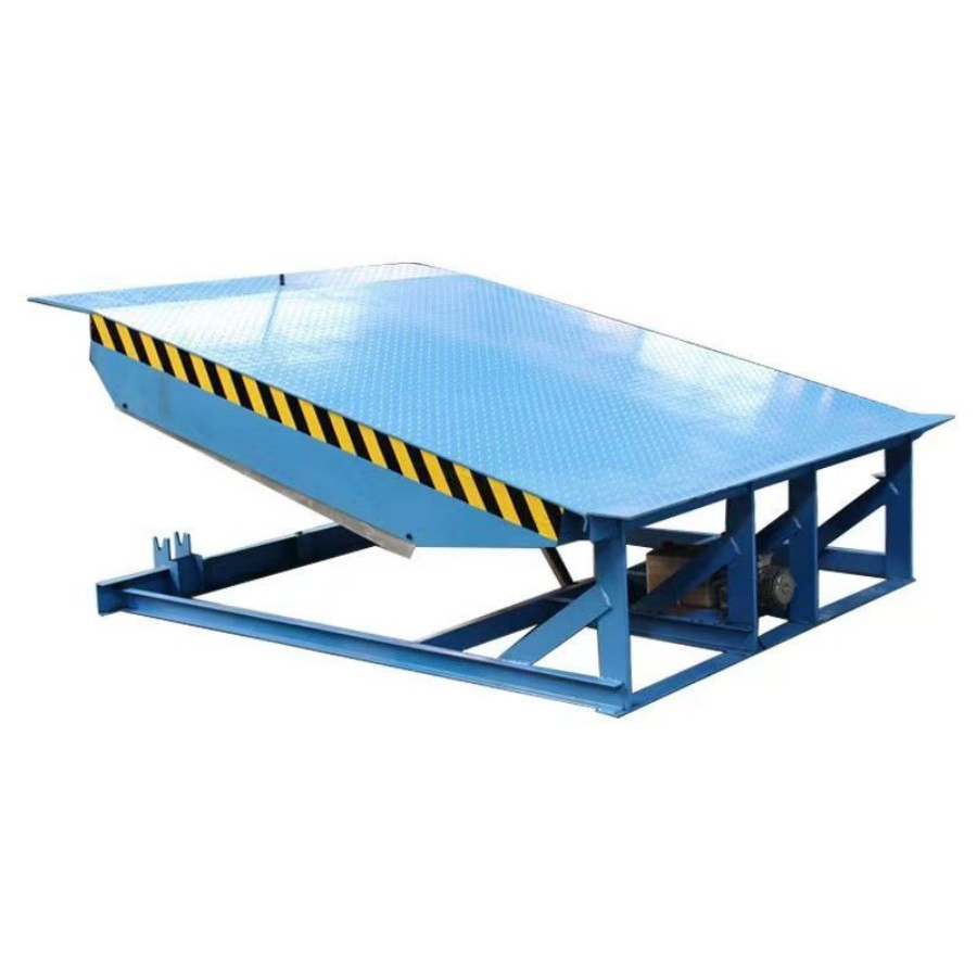 Container Loading Ramp Electric Vehicle Articulated Telescoping Lift Platform