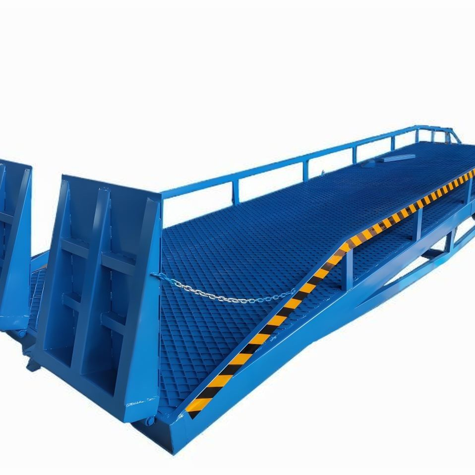 Manual Power Source Folding Boarding Bridge for Container Loading Dock