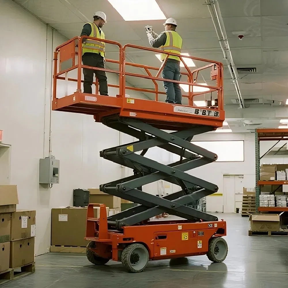 High Safety Mobile Scissor Hydraulic Lifting Platform for Automobile Manufacturing