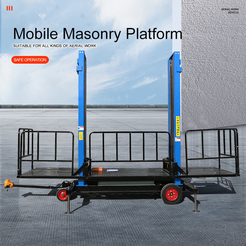 Aerial 4m 6m 8m Mobile Lifter Scaffolding Electric Hydraulic Scissor Lift Masonry Lifting Platform