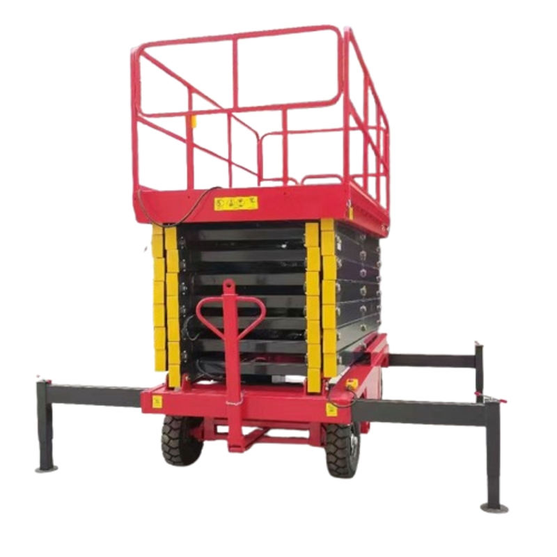 Strong Lifting Force Mobile Electric Scissor Lift Scissor Hydraulic Lift Platform for Industrial Maintenance