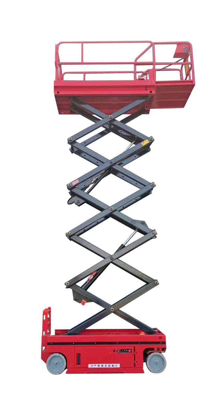 Vift Cheap Price New Hydraulic Self-Propelled Scissor Lift 240kg 300kg Extended Platform Electric Aerial Lifting