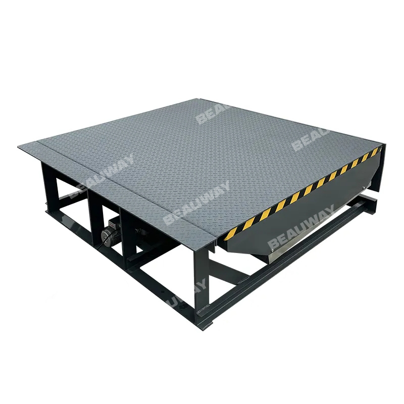 6-20 Tons Electric Loading Ramp Truck Loading Dock Ramps Hydraulic Dock Ramp for Warehouse