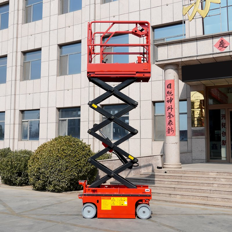 High Performance 4m-12m Cargo Electric Hydraulic Mobile Lifting Work Platform