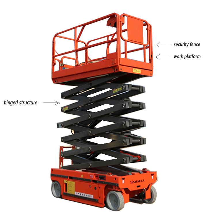 Lift Machine Construction Equipment Working Platform Lifting