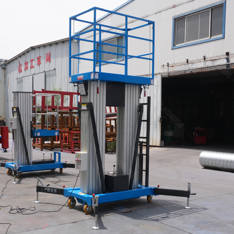 Single Column/Double Column 6m-14m Electric Aluminium Alloy Lifting Platform