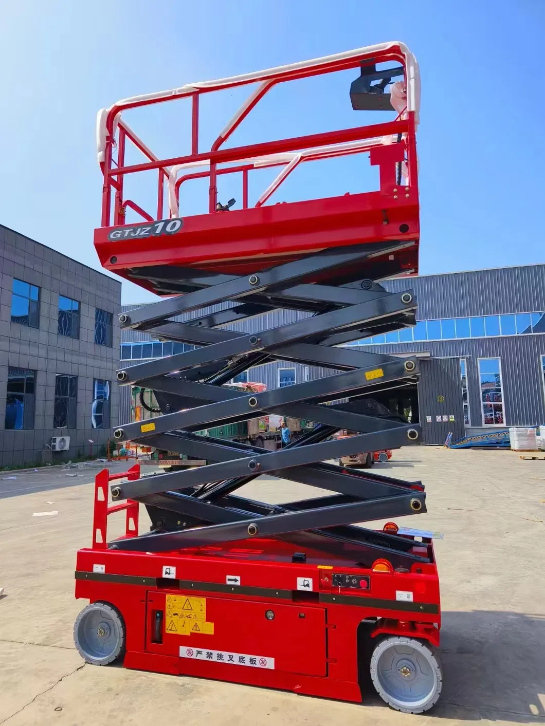 Scissor Lift Side View