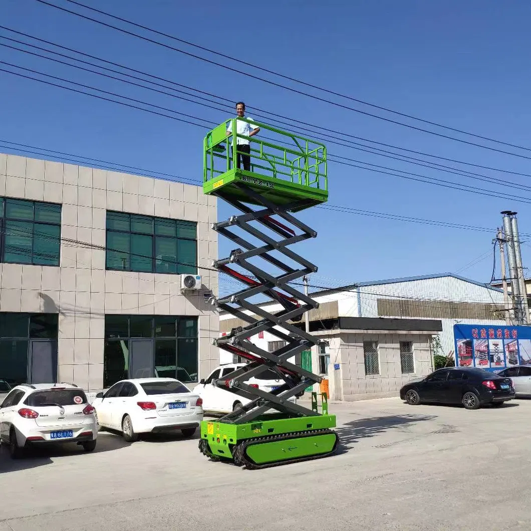 Electric Scissor Lift Operation