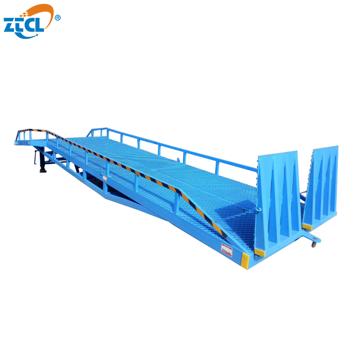 Ztcl Container Loading Dock Ramp Dock Leveler 6t-12t Mobile Movable Dock Ramps for Sale