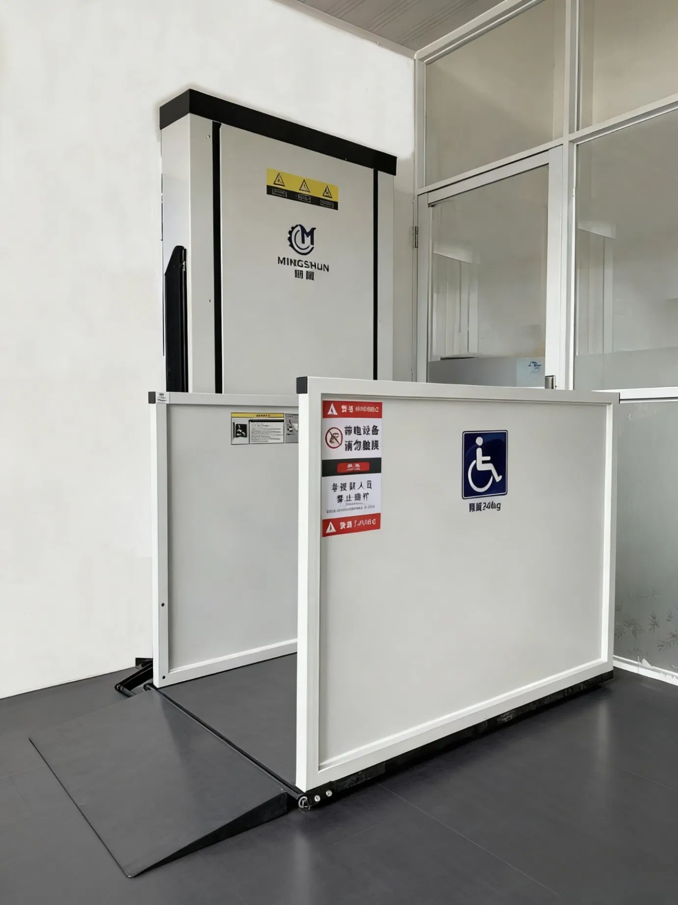 Reliable Aluminum Alloy Humanized Design Wheelchair Lift Platform