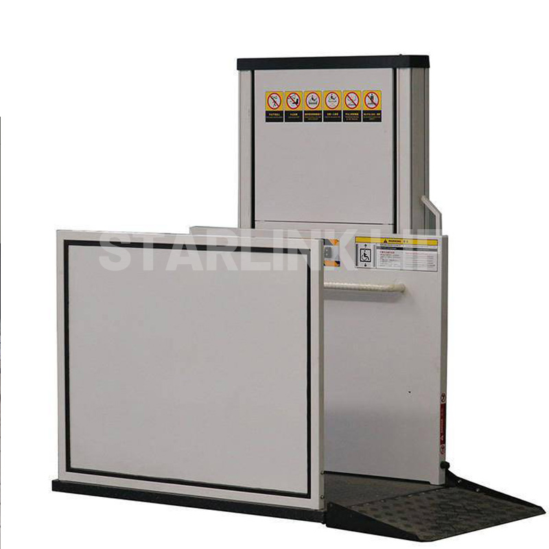 on Sale Residential Vertical Platform Lift Hydraulic Accessible Home Lift Vertical Wheelchair Lift
