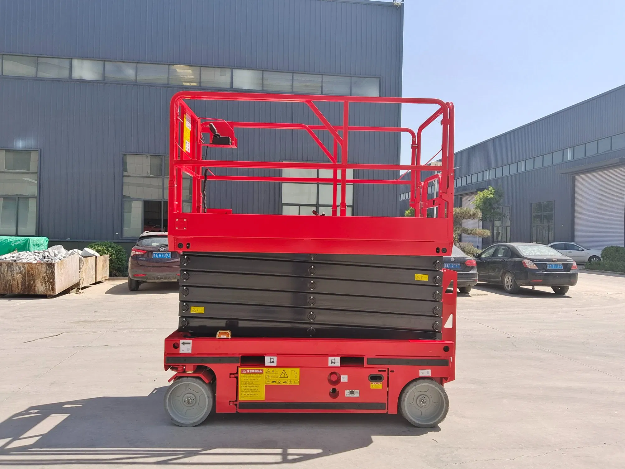 Heli 6m 8m 10m 12m 14m Full Self Lifting Aerial Scissor Type Scissor Work Electric Platform