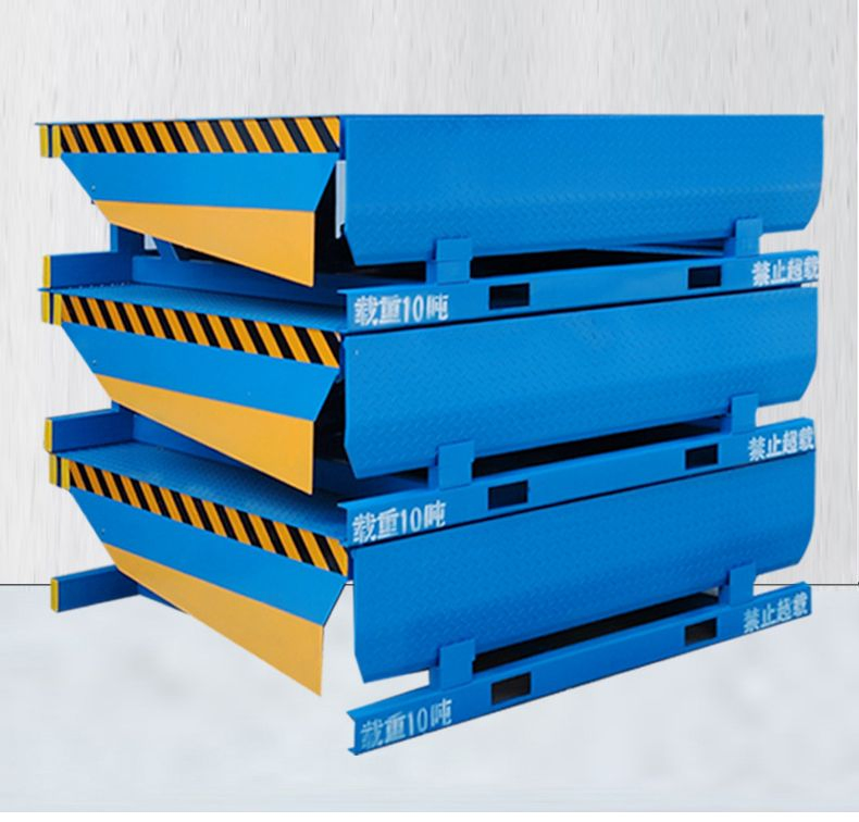 New Model Hydraulic Loading Stationary Dock Leveler Warehouse Loading Ramp Fixed Boarding Bridge