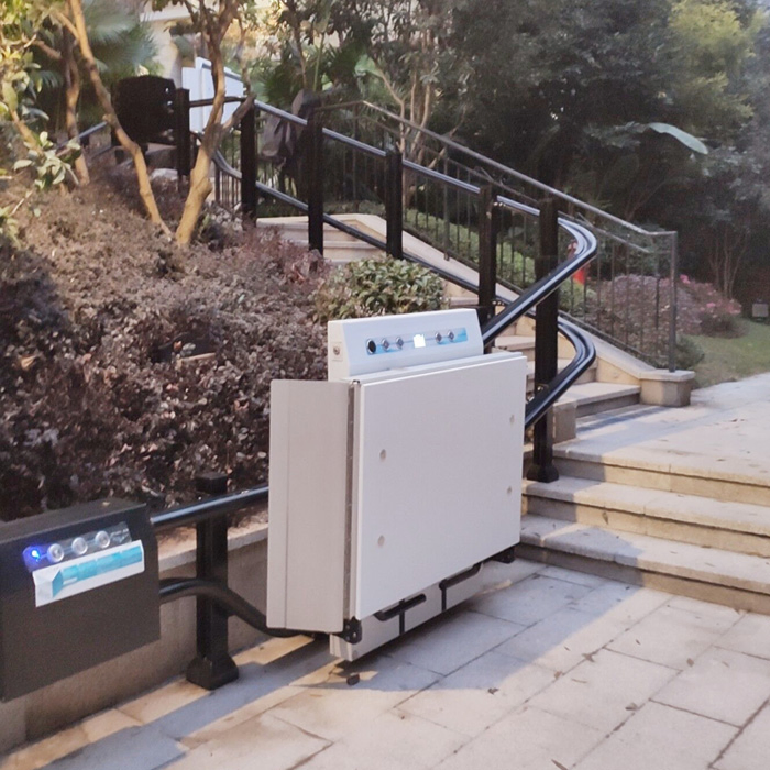 Accessible Inclined Lifts Wheelchair Stair Lift Platform Indoor for Disabled