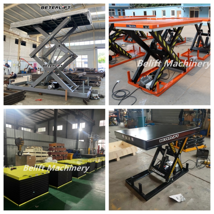 High Quality 100kg-10000kg Electric Hydraulic Lifting Stationary Table Scissor Lift Platform