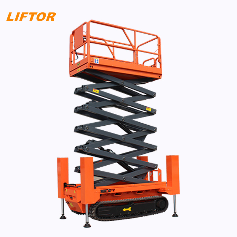 300kg 500kg 8m 10m 12m 14m 16m Self Propelled Lift Loading Small Mini Electric Lift Tables Scissor Lift Platform Stacker Hydraulic Scissor Lift Table