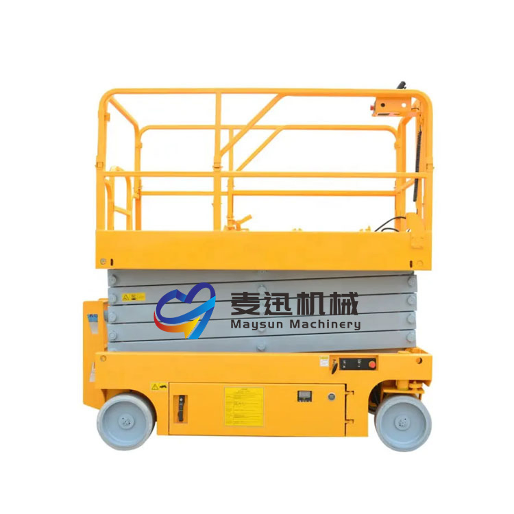 4m Aerial Working Self Propelled Hydraulic Electric Scissor Lifting Platform