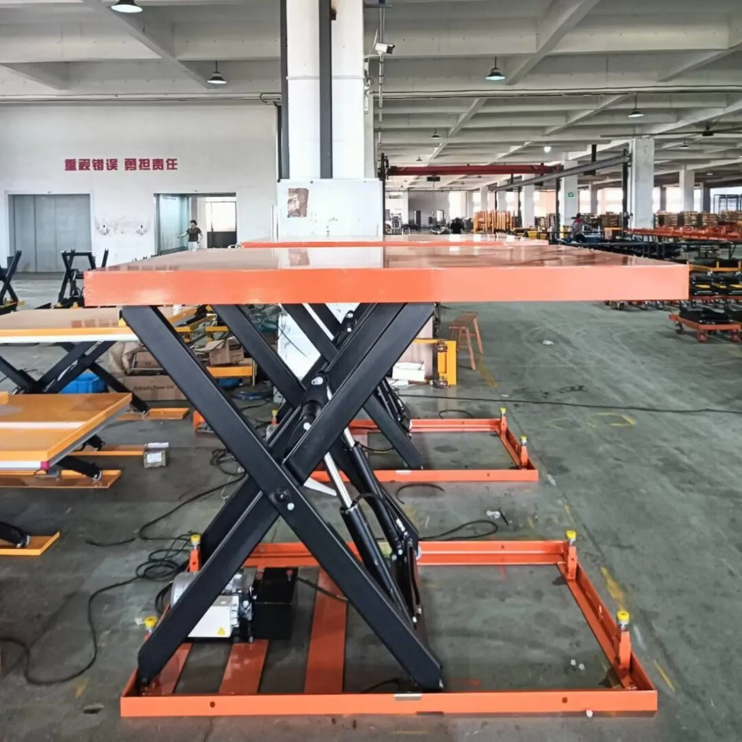 High Quality Electric Stationary Lifting Platform Low Cost Electric Scissor Hydraulic Lift Table