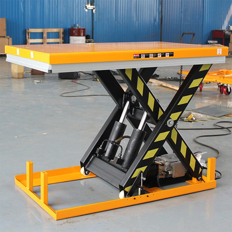 CE Customized Stationary Fixed Heavy Duty Electric Hydraulic Loading and Unloading Scissor Cargo Lift Platform Lift Tables Scissor Lift Platform for Warehouse