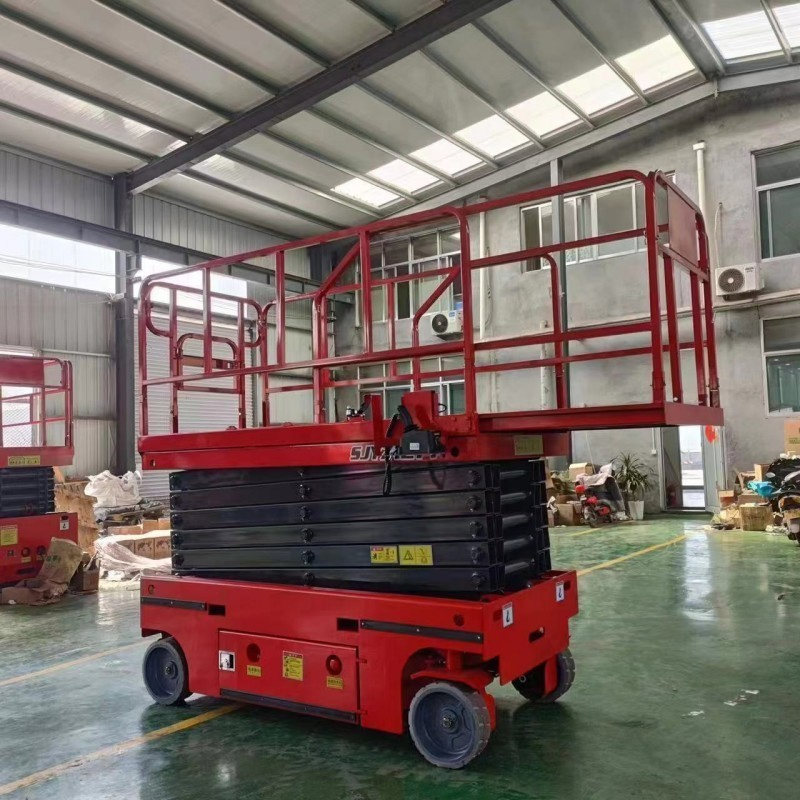 Low Price Mini Battery Powered Lifting Equipment Self-Propelled Platform for Aerial Work