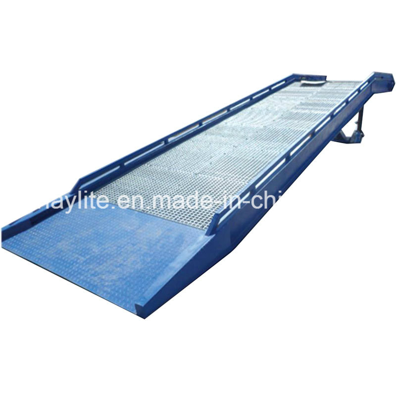 10 Ton Heavy Duty Adjustable Hydraulic Forklift Mobile Container Loading Ramp