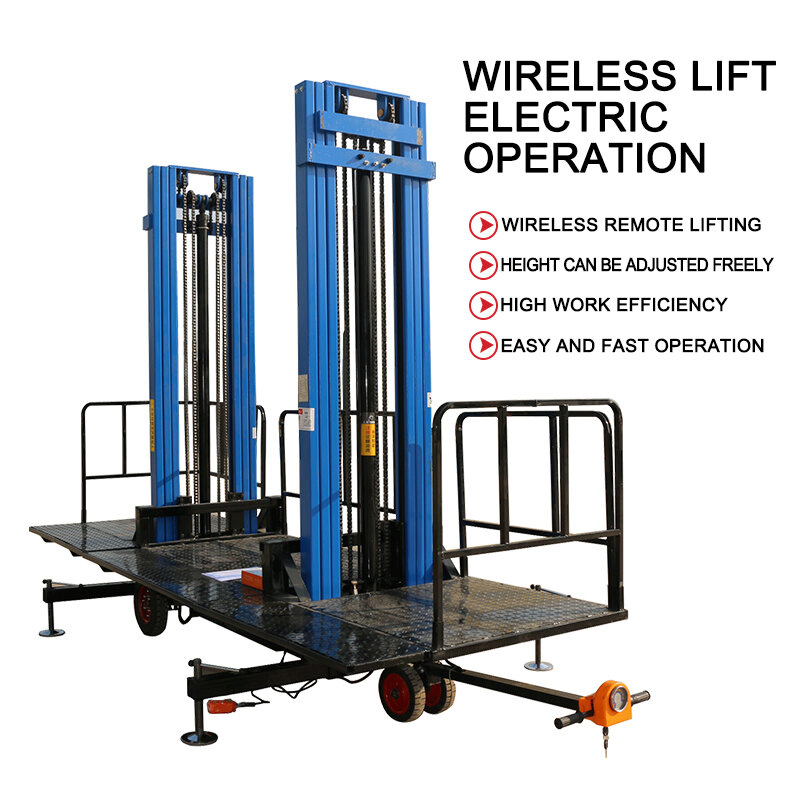 Aerial Mobile Lifter Scaffolding Electric Hydraulic Scissor Lift Masonry Lifting Platform Mobile Masonry Walls Lift Platform