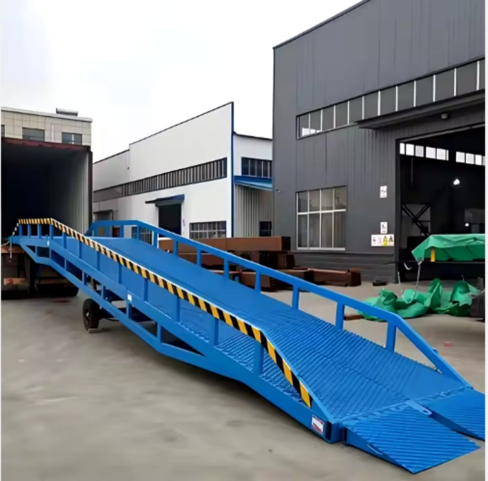 12t Loading Hydraulic Loading and Unloading Platform Lifting Platform Can Be Customized Mobile Boarding Bridge