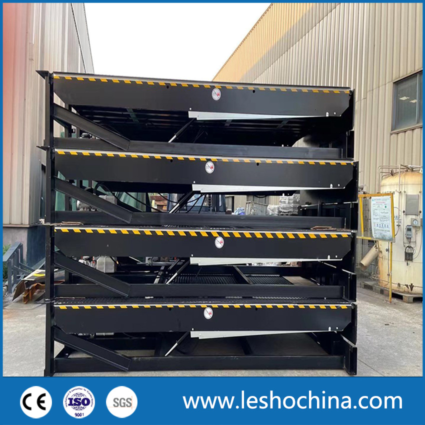 Buy Yard Ramp Dock Leveler 8 Tons Fixed Hydraulic Boarding Bridge with Customized Electric Fixed Dock Leveler