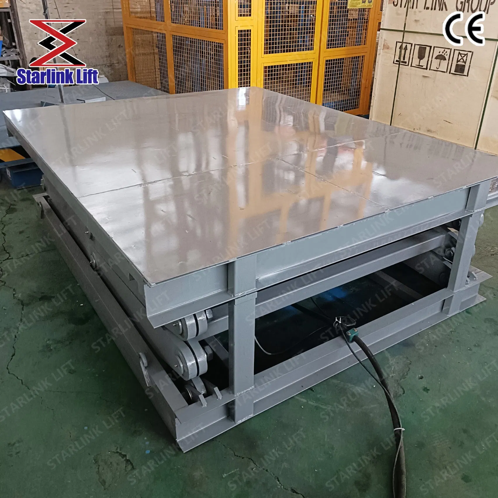 Customized Stationary Scissor Lift Table/Fixed Hydraulic Lift/Underground Installation Scissors Lifting Platform