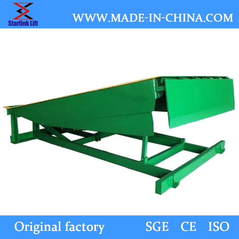 CE Certification Warehouse Logistics Dock Leveler Fixed Yard Ramp