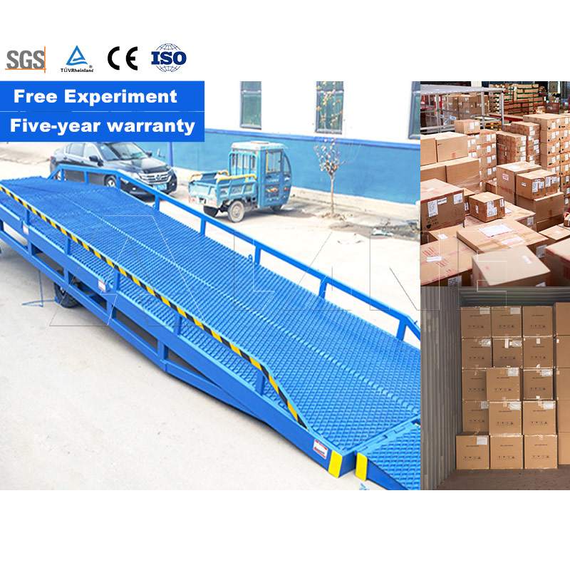 Lane Factory Direct High Quality Loading Ramps Electric Dock Leveler Loading Dock Ramp Truck Ramps