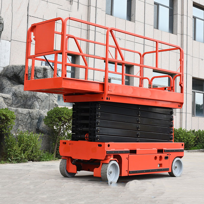 Popular Best Price Bridge Building 6-12m Hydraulic Mobile Electric Scissor Lift Scissor Lifting Platform