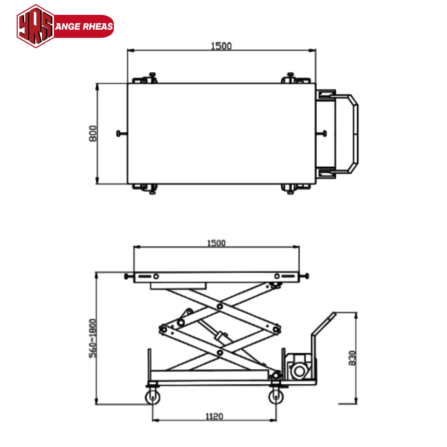 New Energy Battery Disassembly and Assembly Lifting Platform