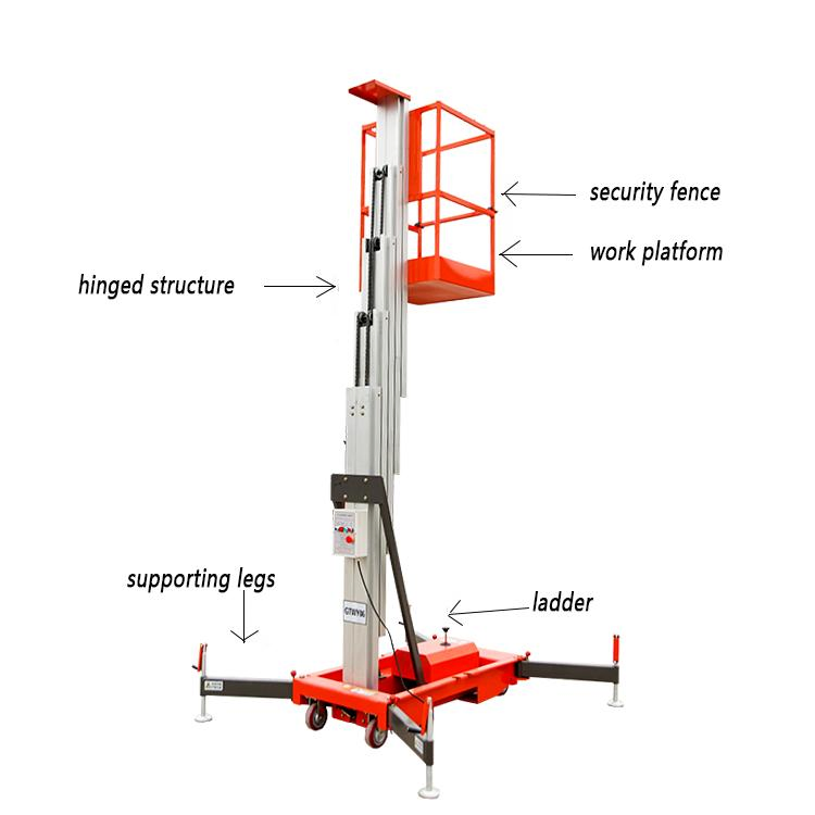 Lift Machine Construction Equipment Working Platform Lifting