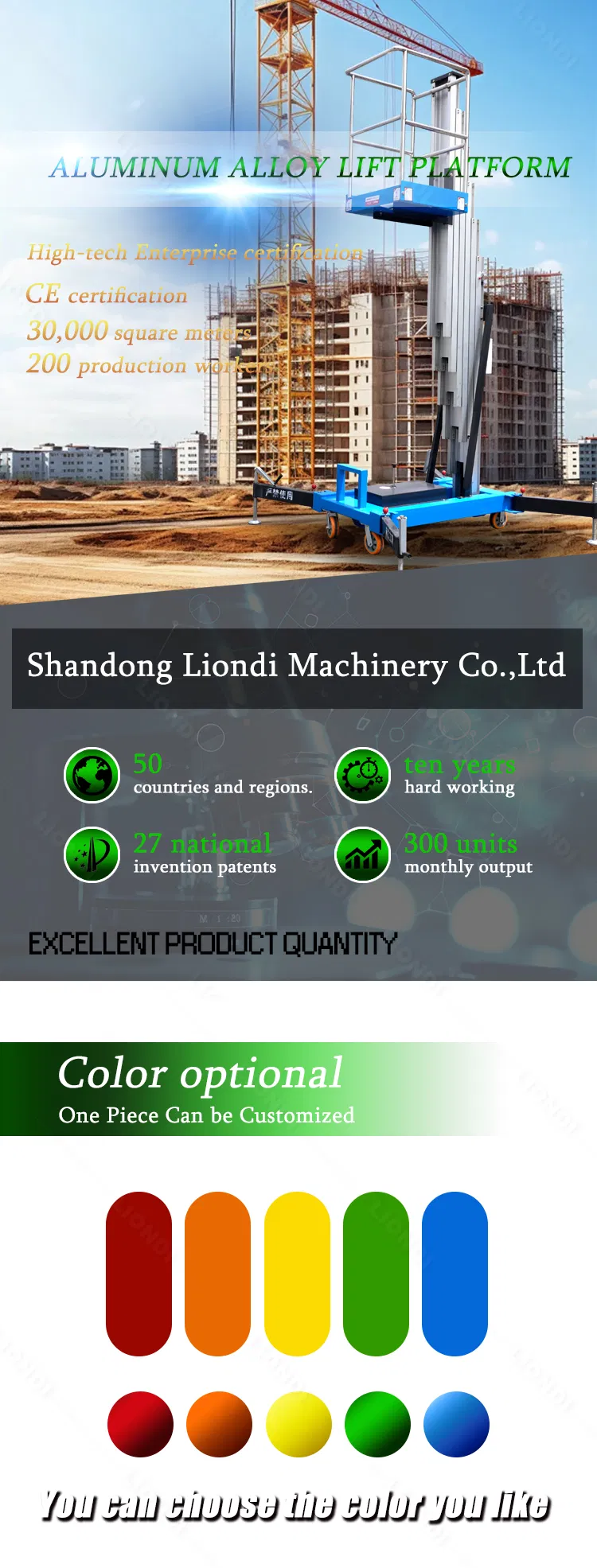 Lifting Platform Detail 1