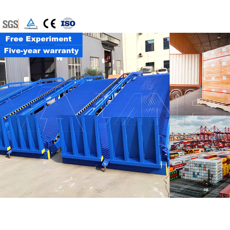 Lane Factory Direct High Quality Loading Ramps Electric Dock Leveler Loading Dock Ramp Truck Ramps