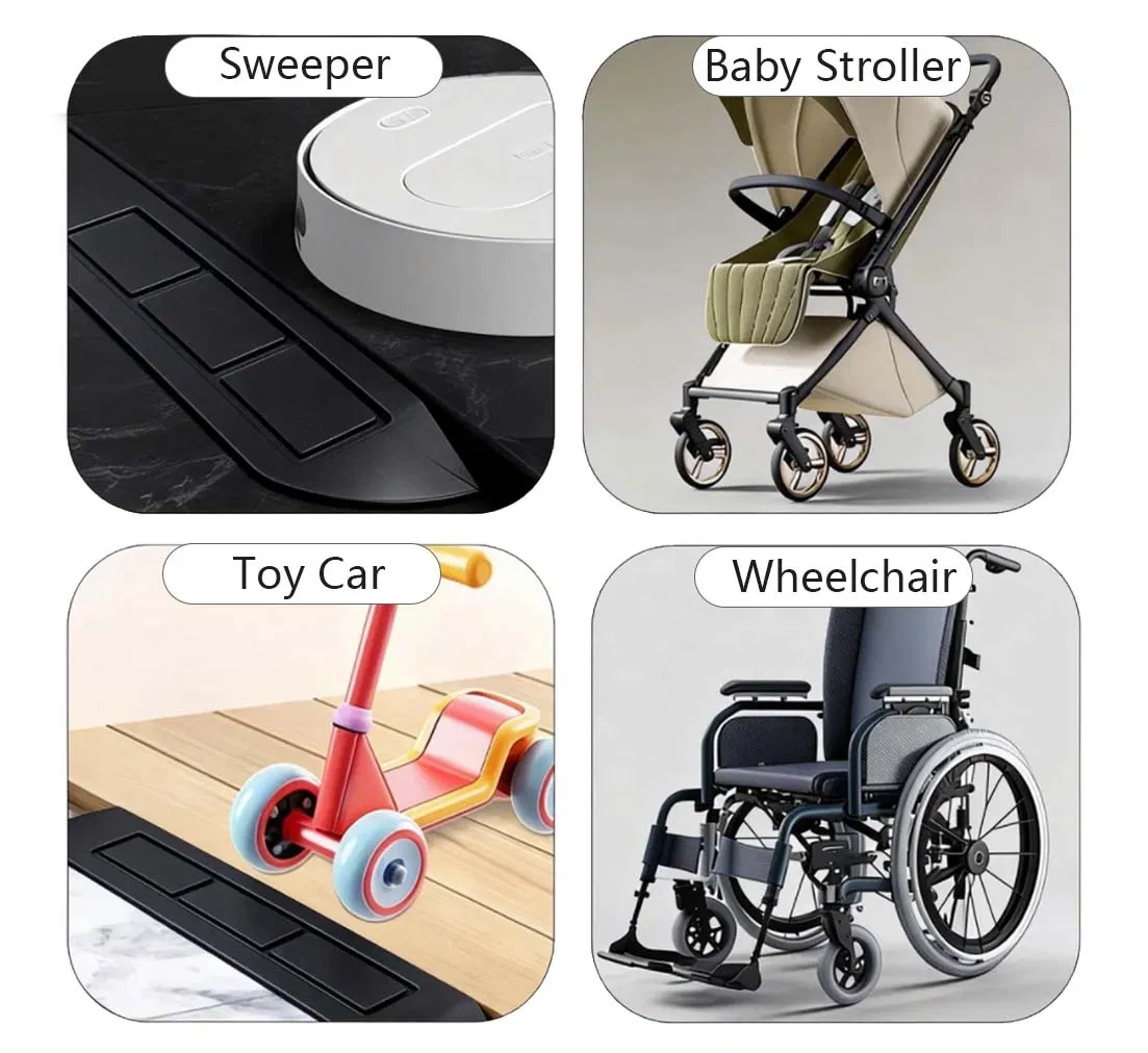 Best Price Mobile Rubber Container Load Ramp with 10 Tons Loading Capacity